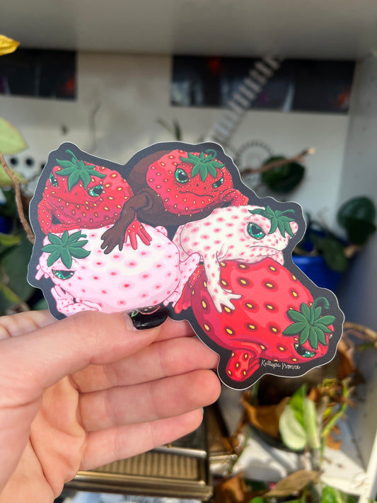 “Berry Pile” Matte Vinyl Sticker