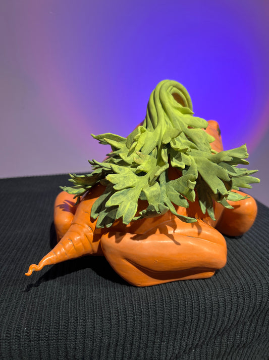 Carlee the Carrot Frog