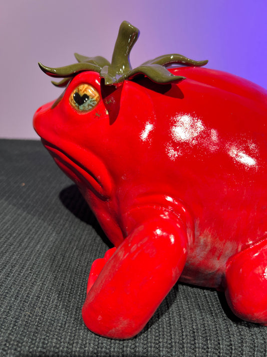 Helen the Heirloom Tomatoad with Real Gold Ants