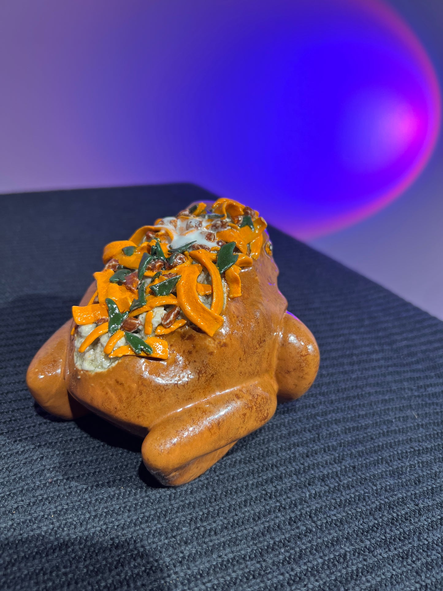 Tate the OG Loaded Potatoad with White Gold Dish