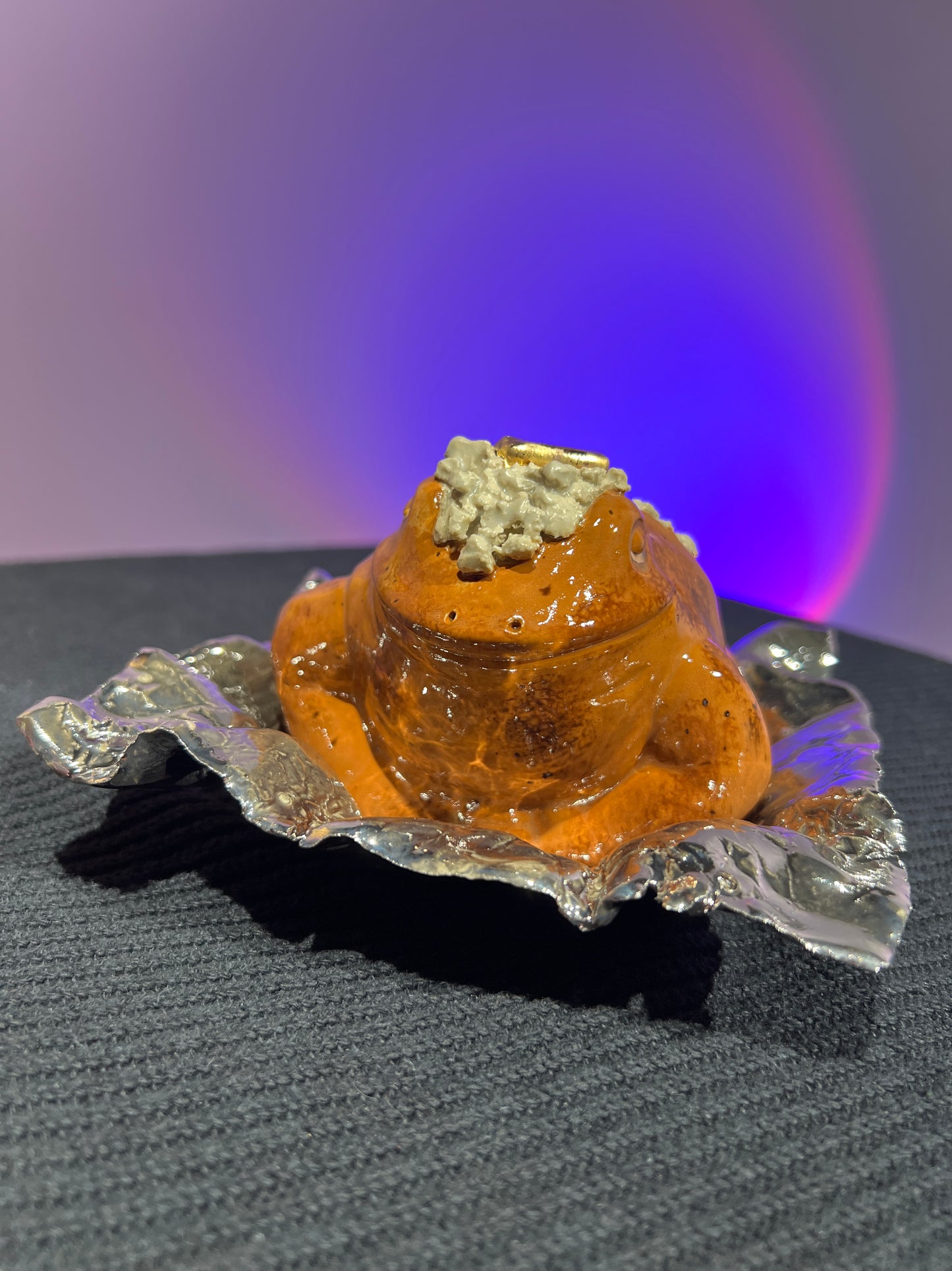 Mashley the Butter Only Potatoad with White Gold Dish