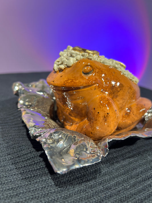 Mashley the Butter Only Potatoad with White Gold Dish