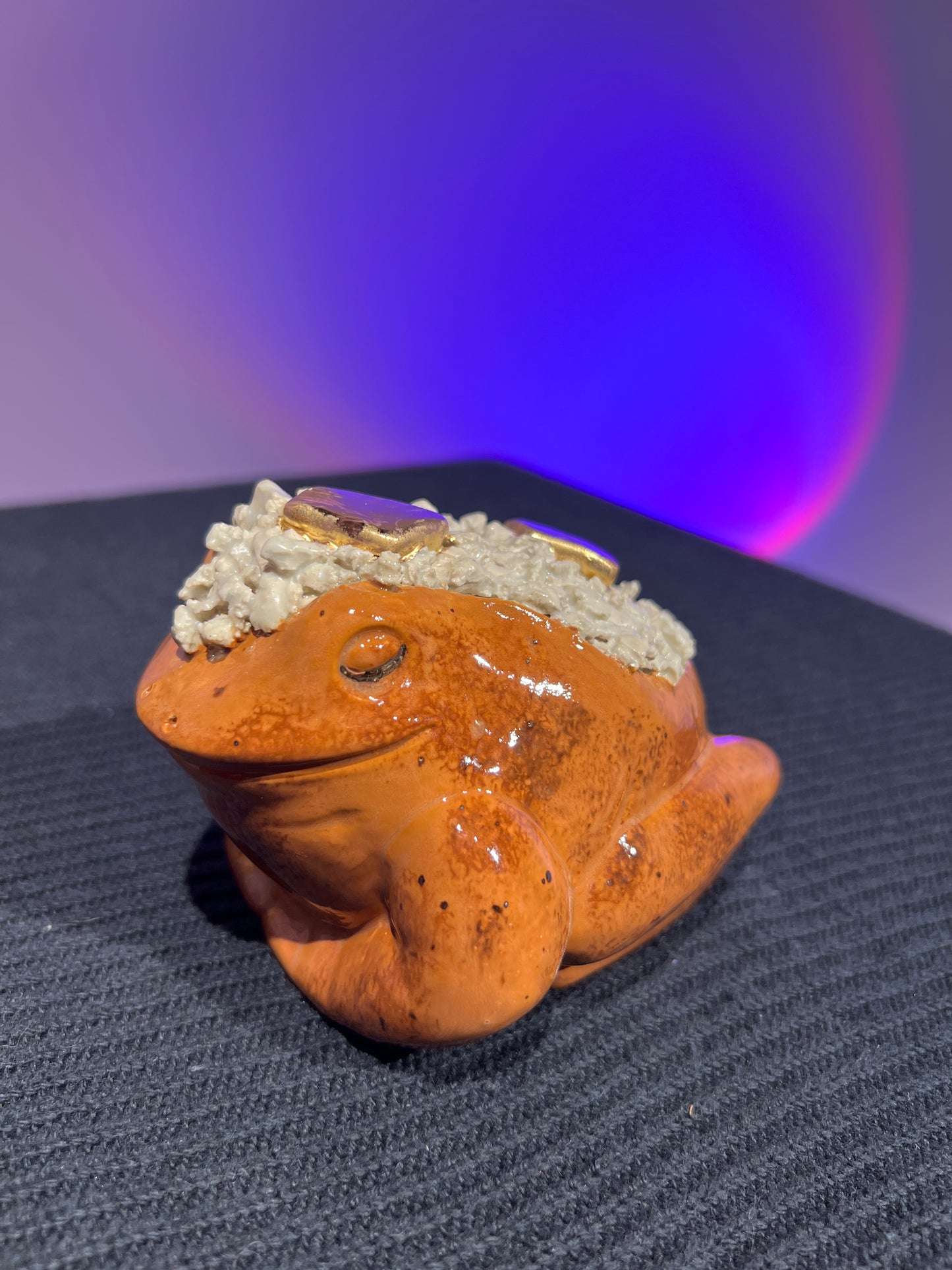 Mashley the Butter Only Potatoad with White Gold Dish