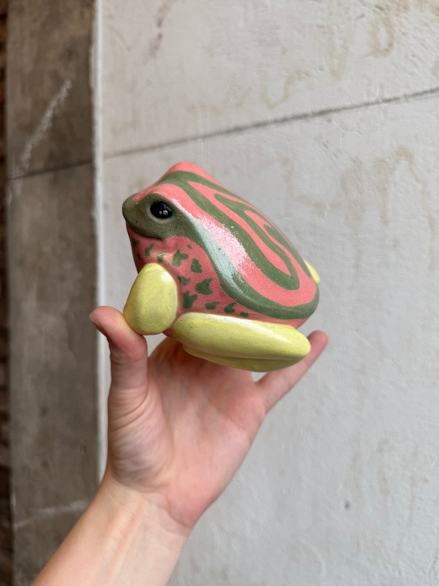 Georgia the Dyeing Dart Frog