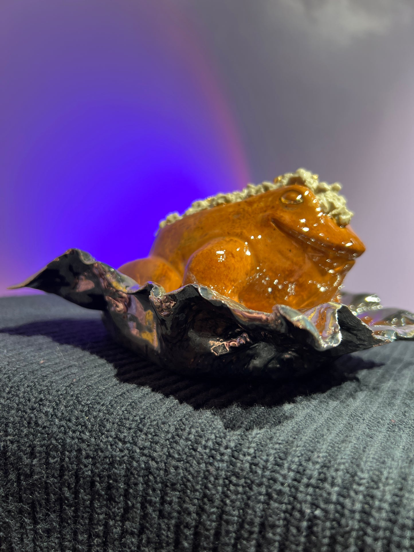 Mashley the Butter Only Potatoad with White Gold Dish