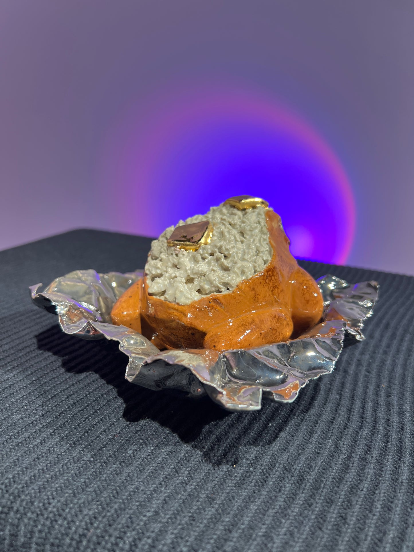 Chip the Butter Only Potatoad with White Gold Dish