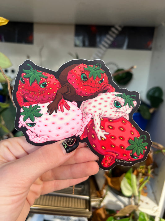 “Berry Pile” Matte Vinyl Sticker