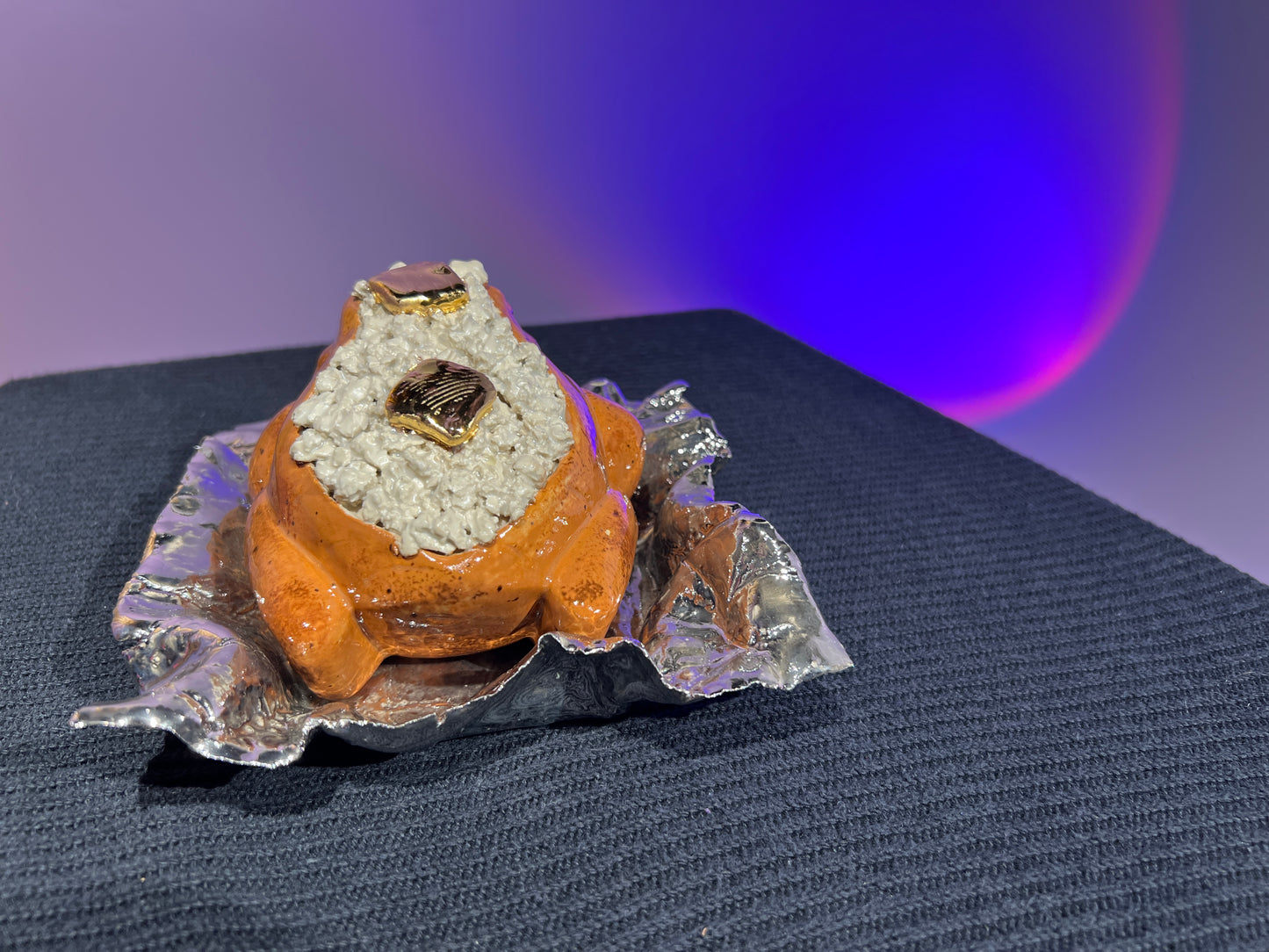 Mashley the Butter Only Potatoad with White Gold Dish