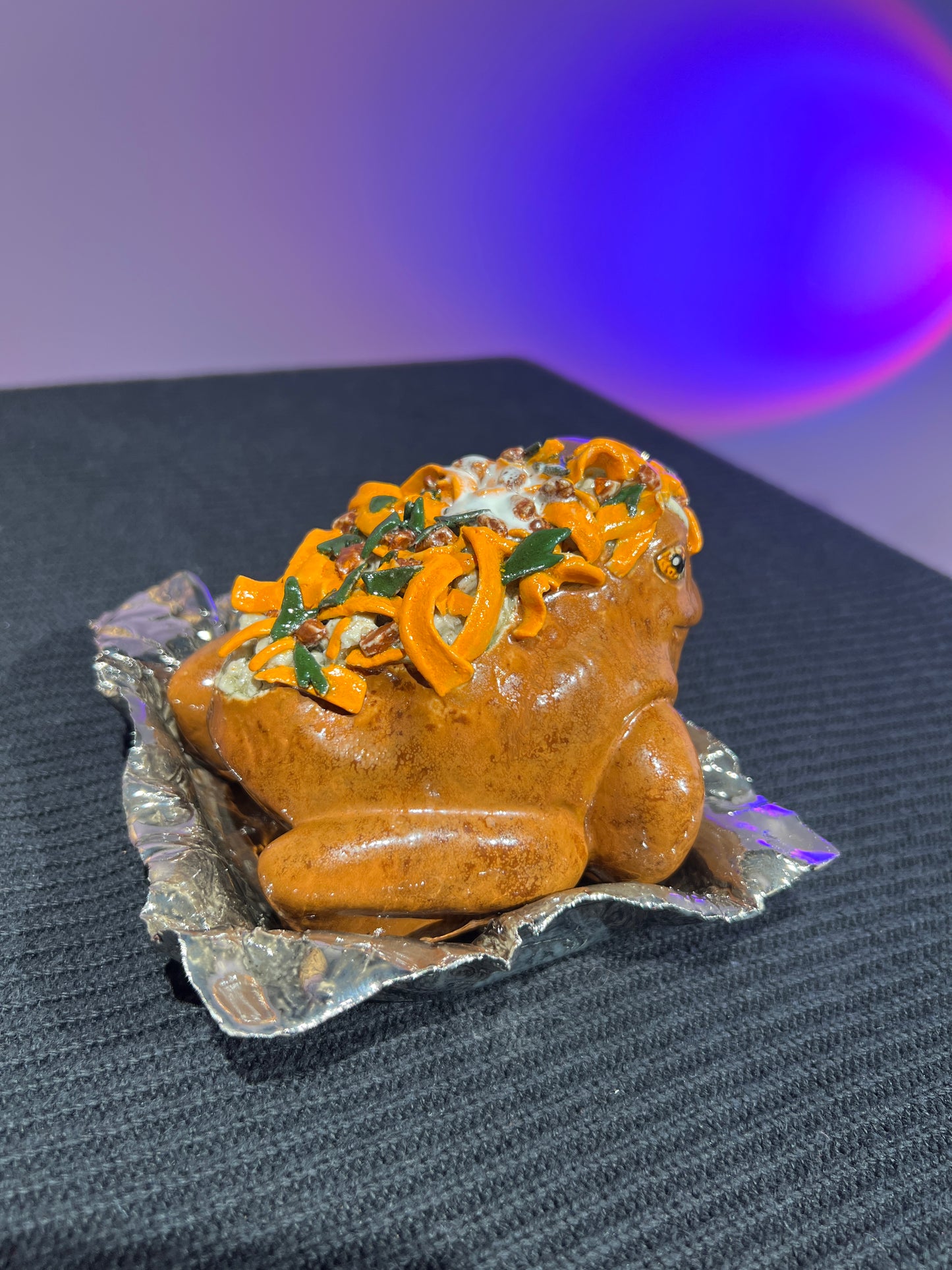 Tate the OG Loaded Potatoad with White Gold Dish