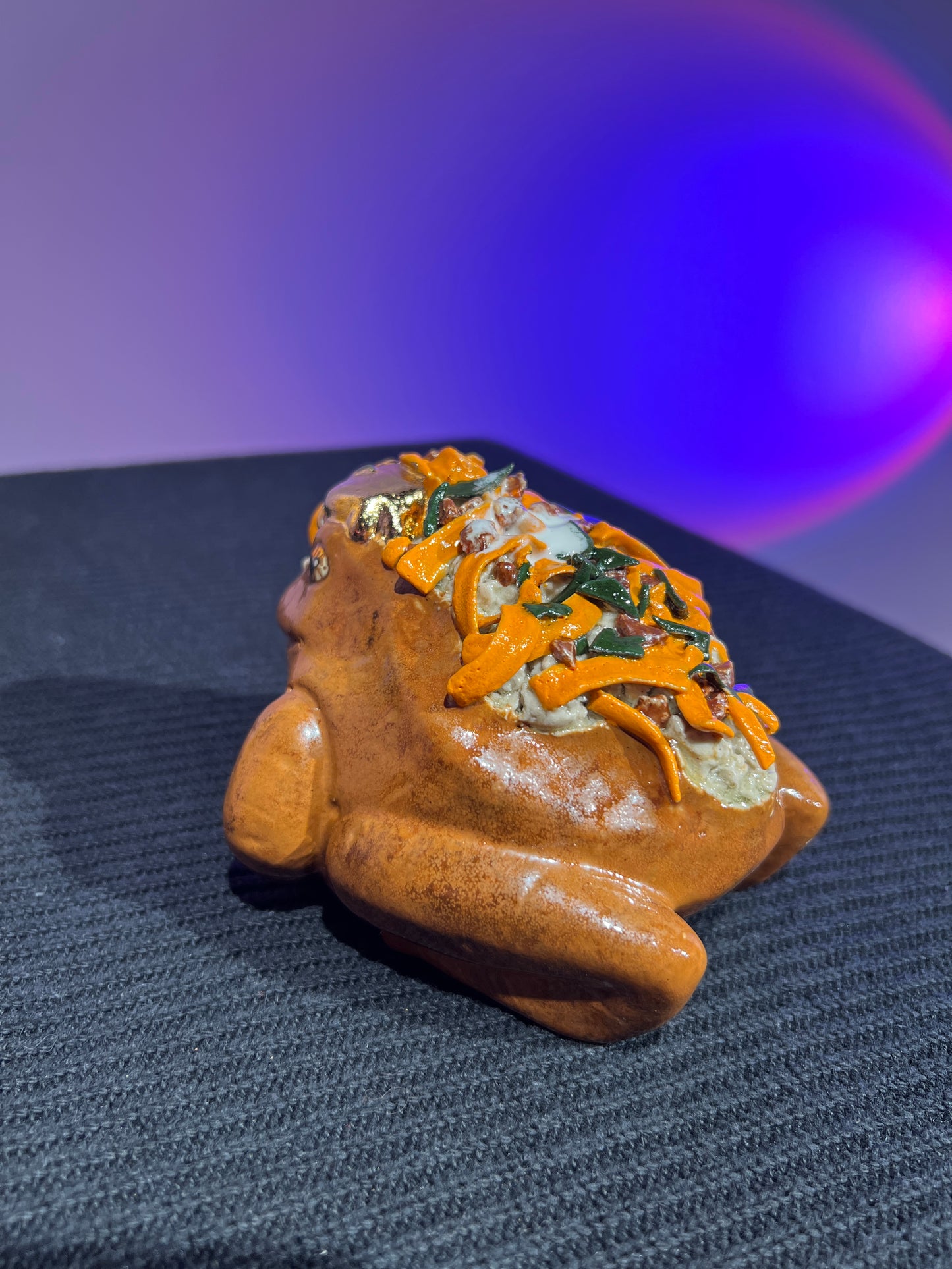 Tate the OG Loaded Potatoad with White Gold Dish