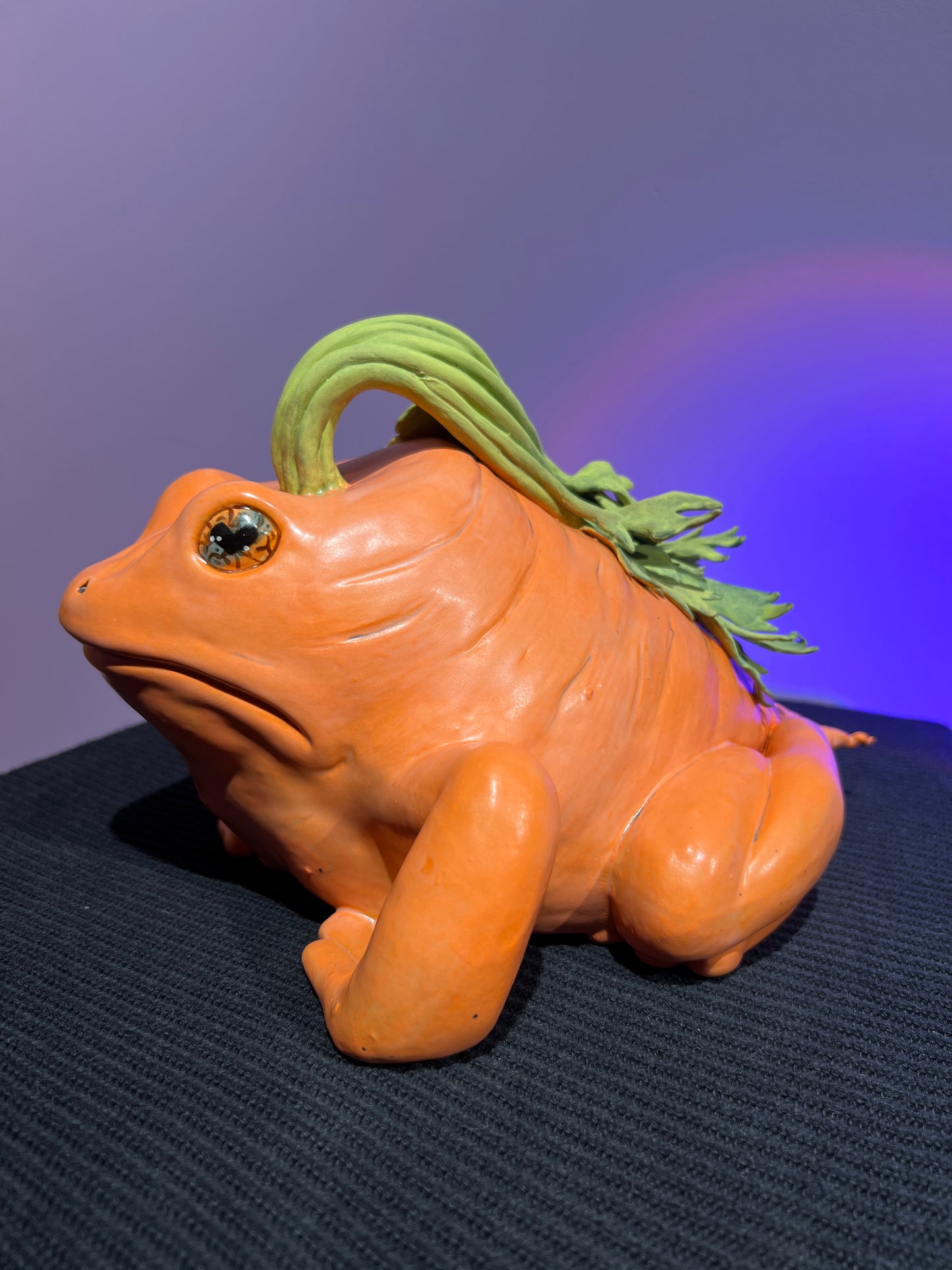 Carlee the Carrot Frog