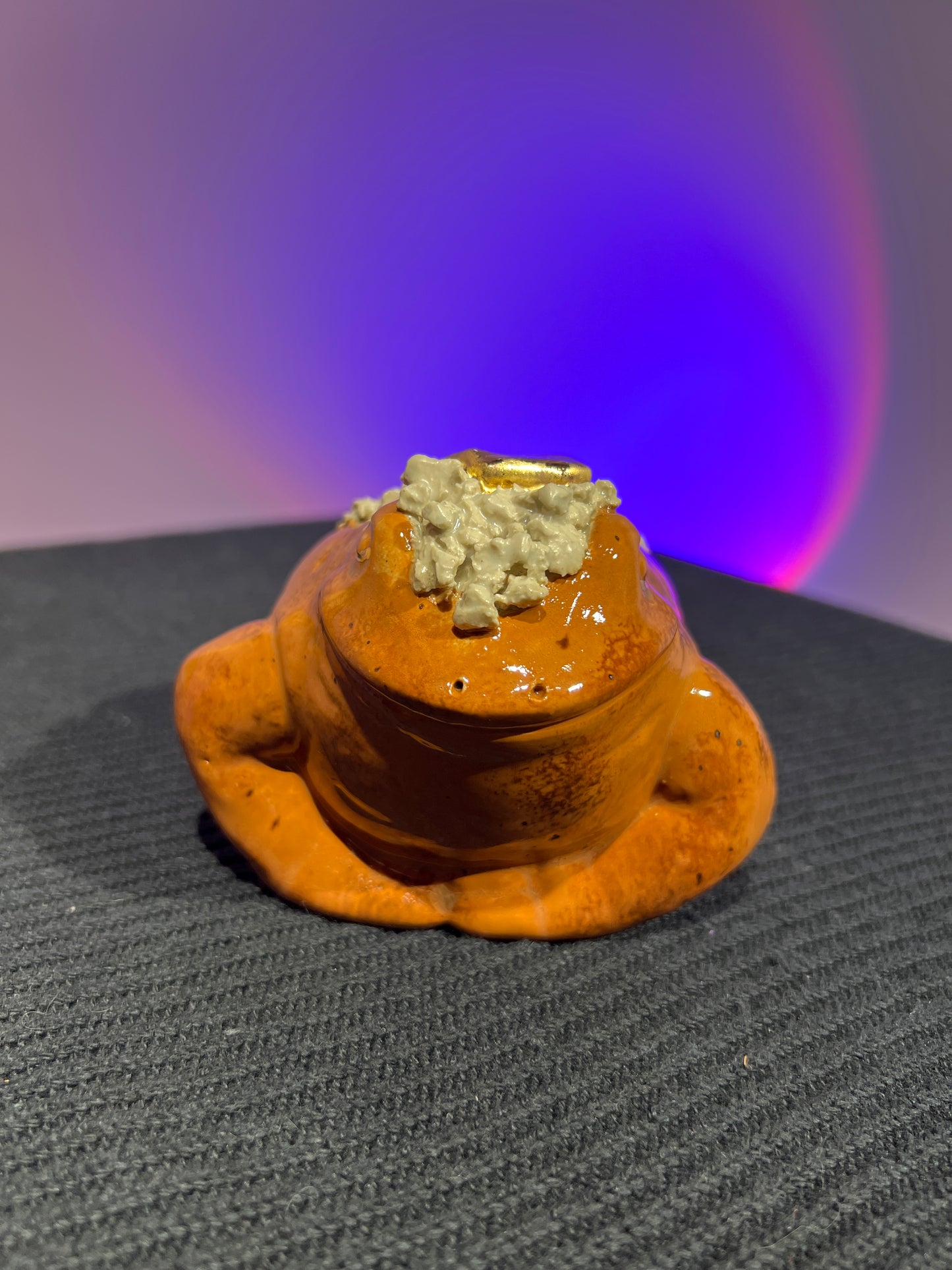 Mashley the Butter Only Potatoad with White Gold Dish