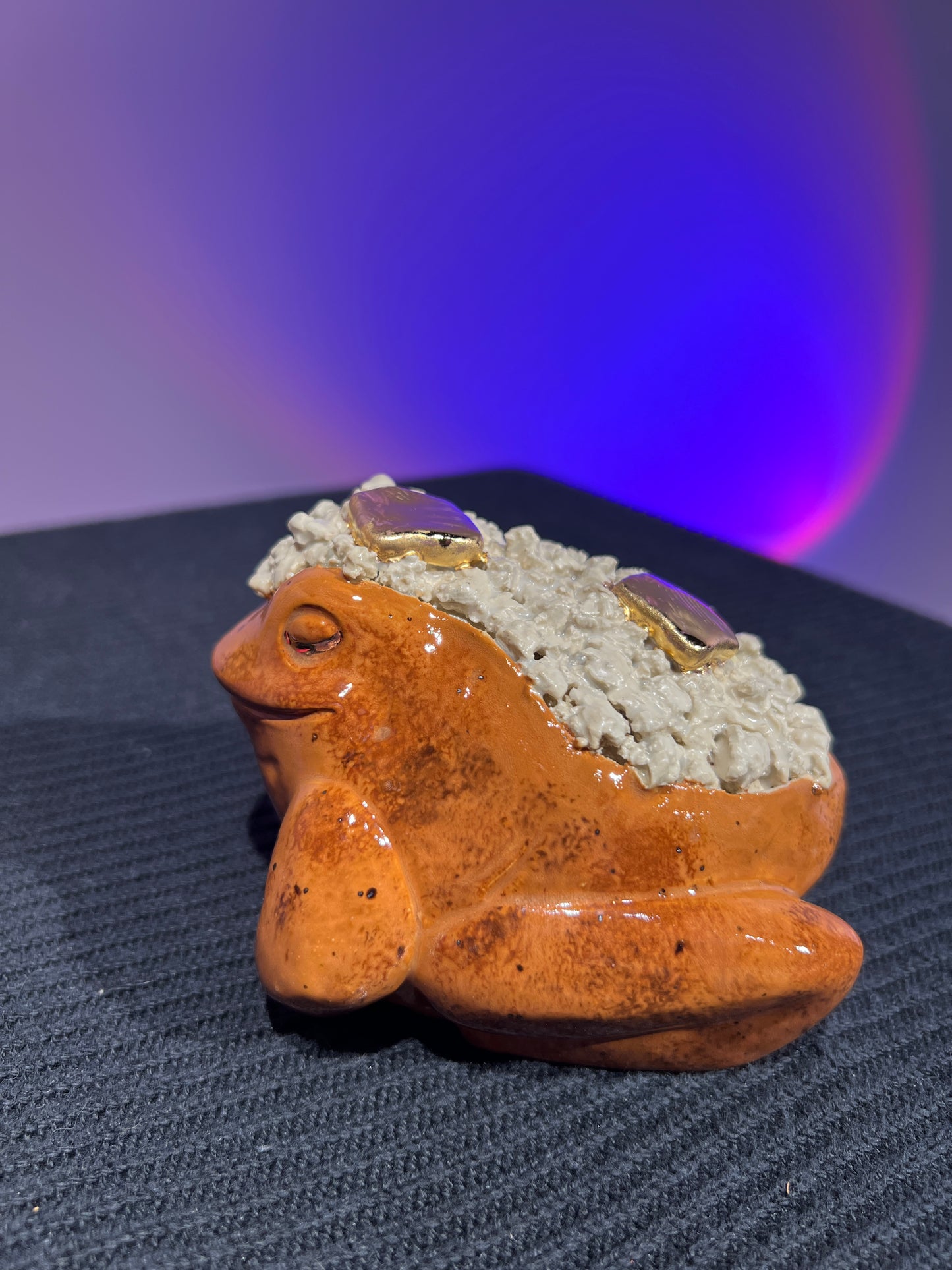 Mashley the Butter Only Potatoad with White Gold Dish