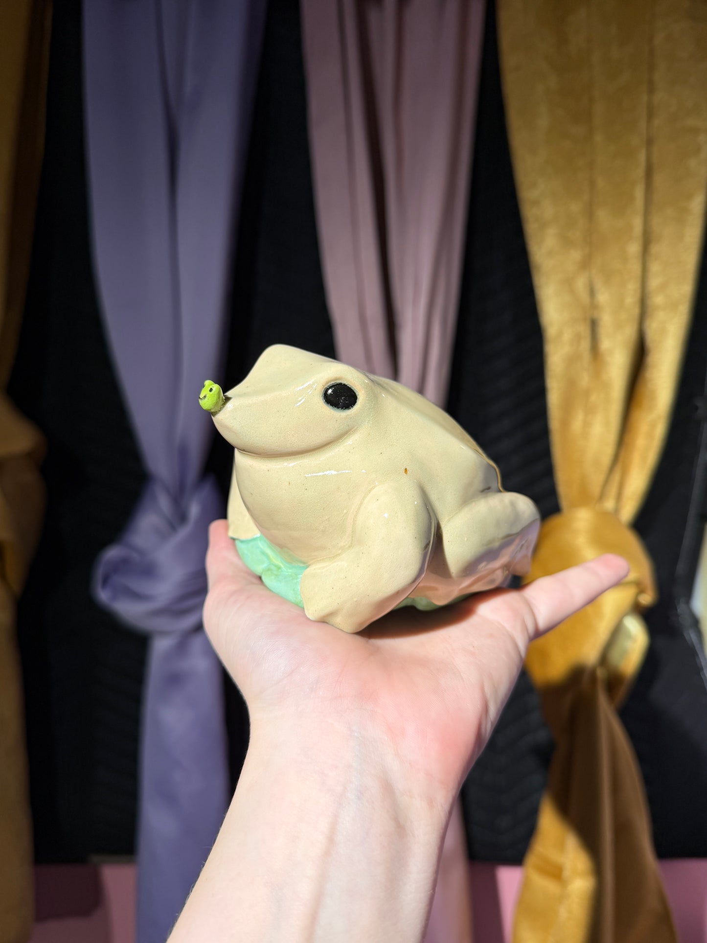 Zilch the Creepy Christmas Frog