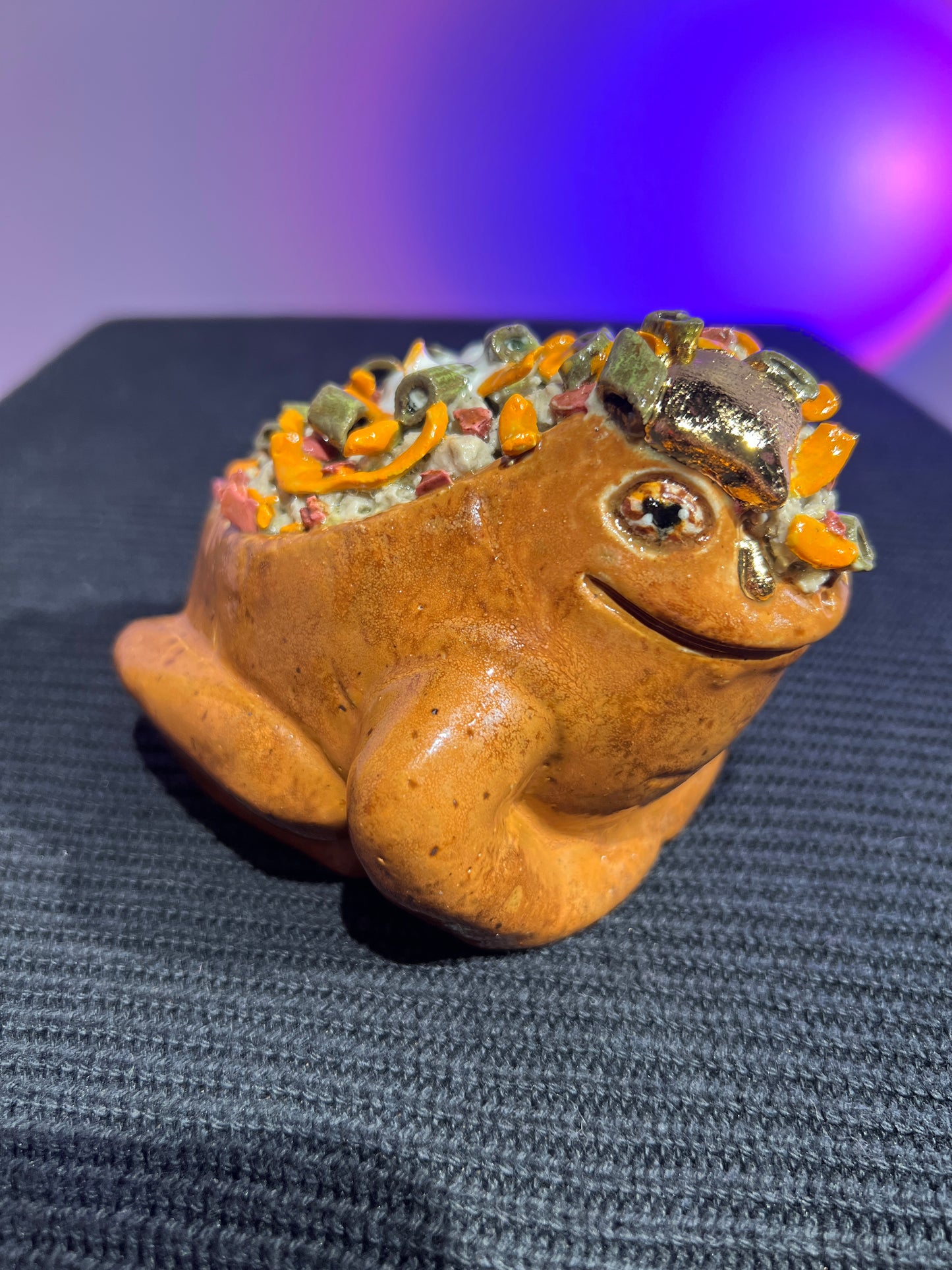 Russetta the Fully Loaded Potatoad