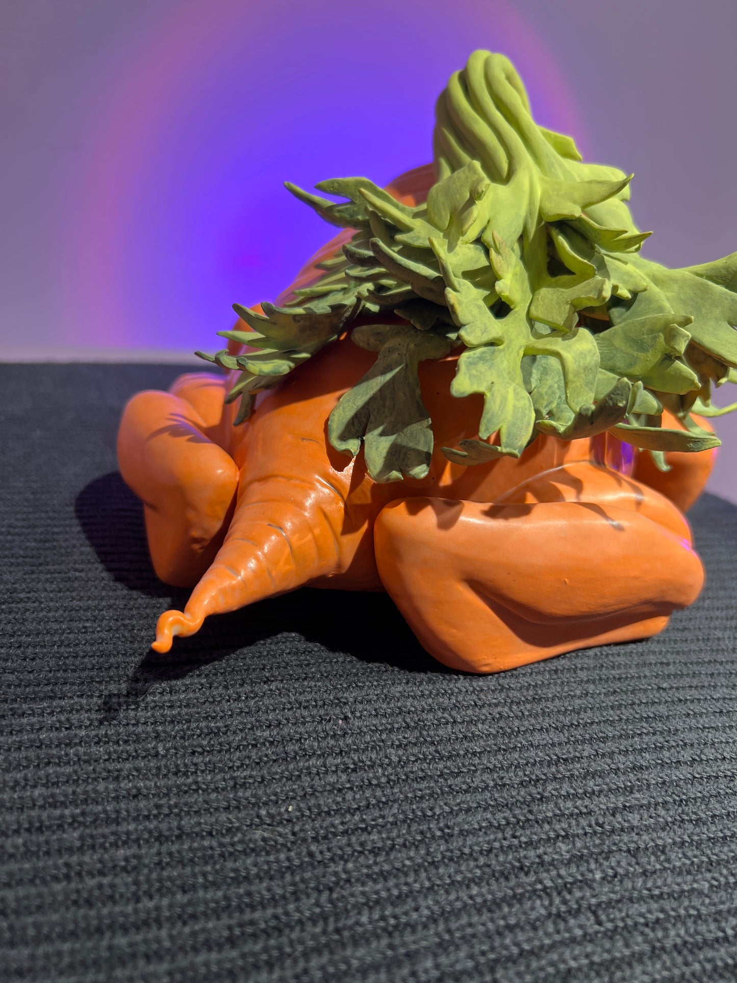 Carlee the Carrot Frog