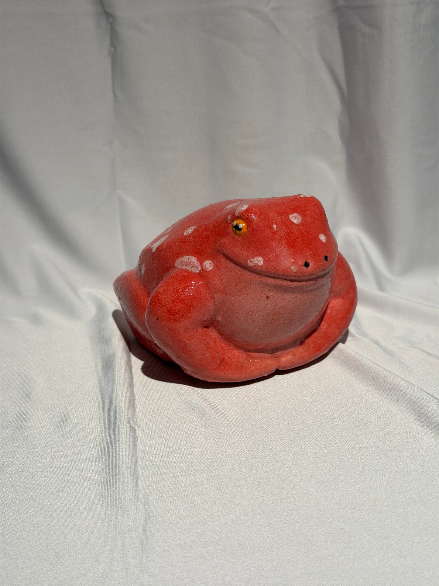 Fry the red White's tree frog