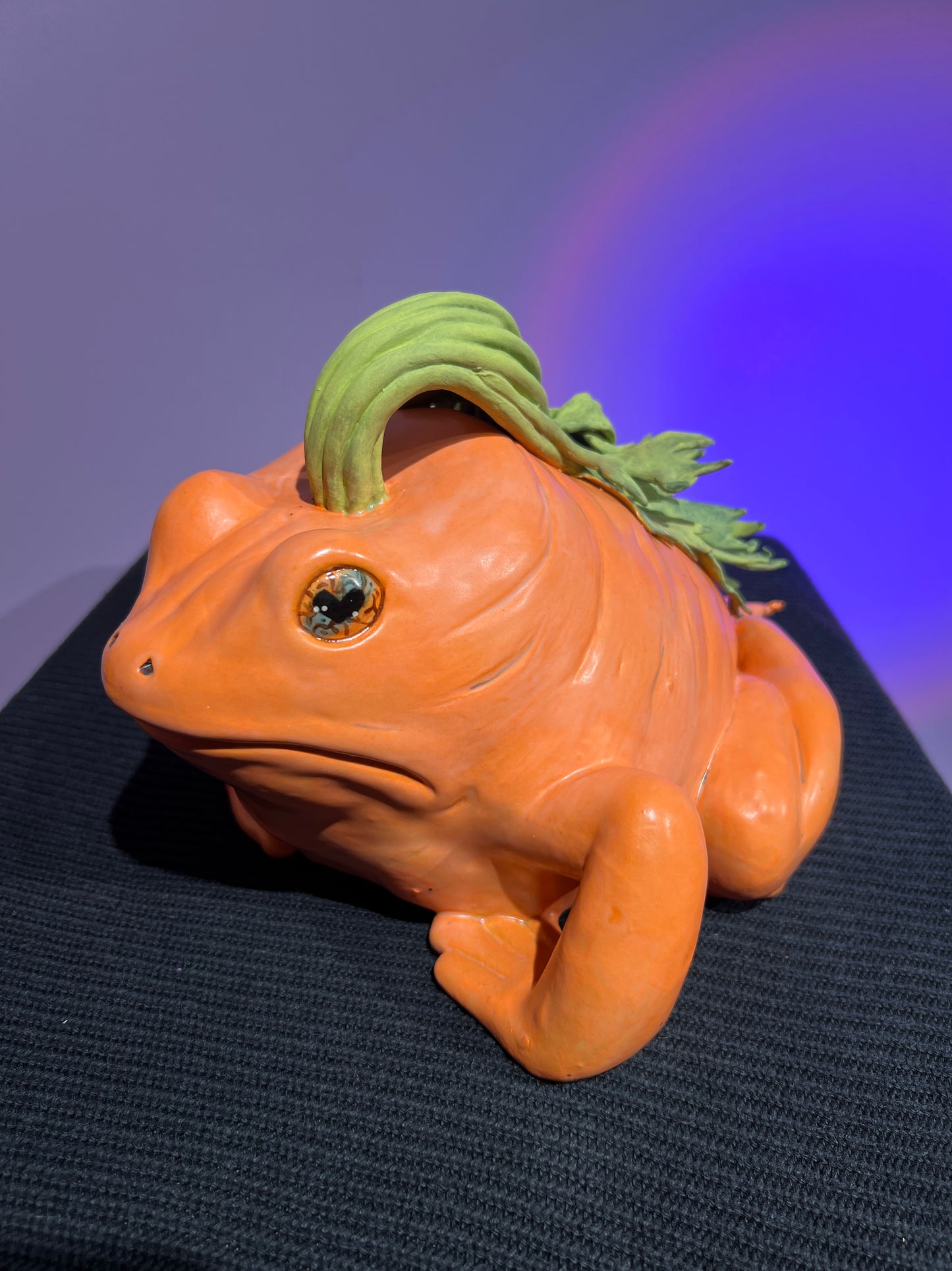 Carlee the Carrot Frog