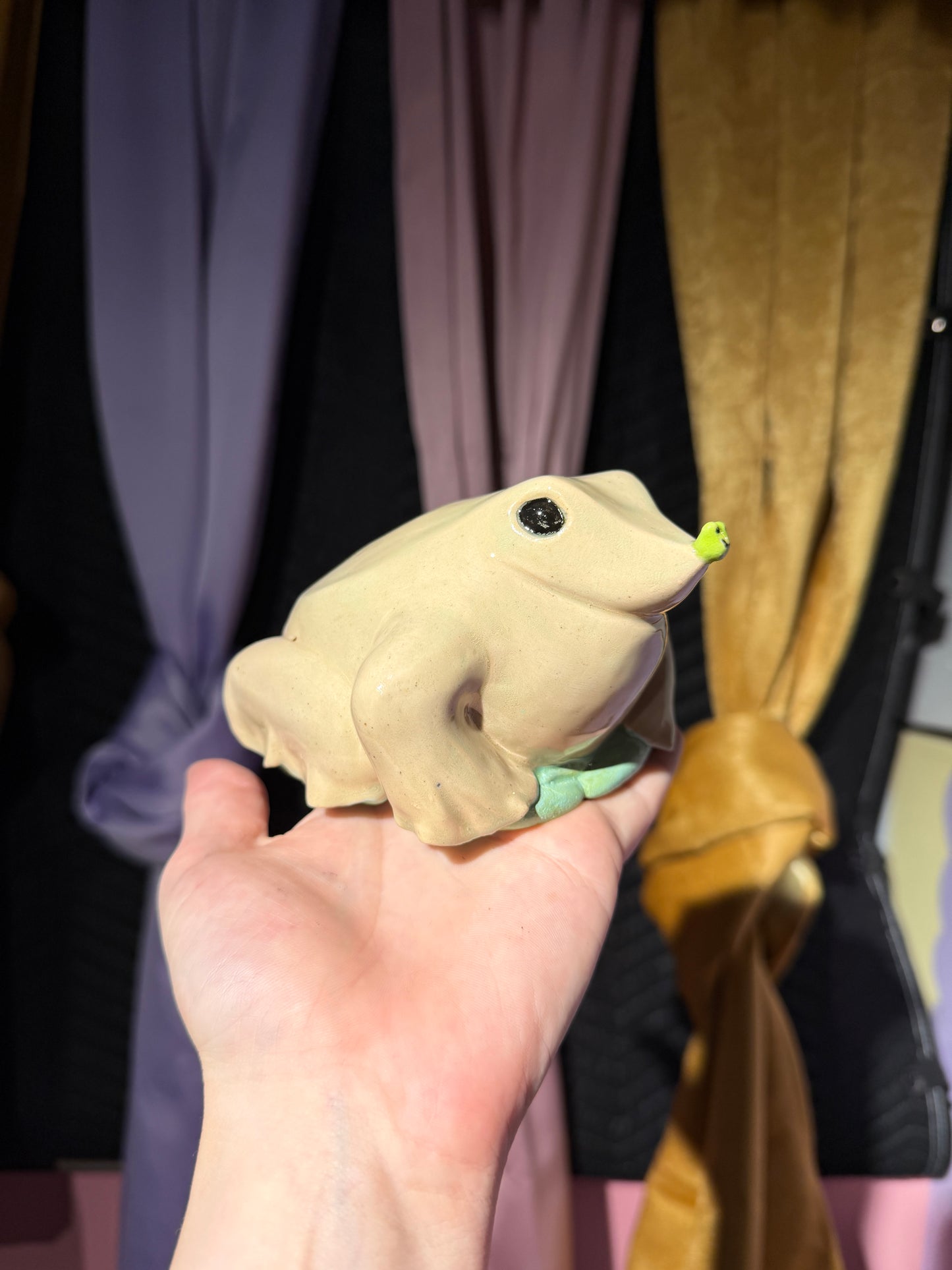 Zilch the Creepy Christmas Frog