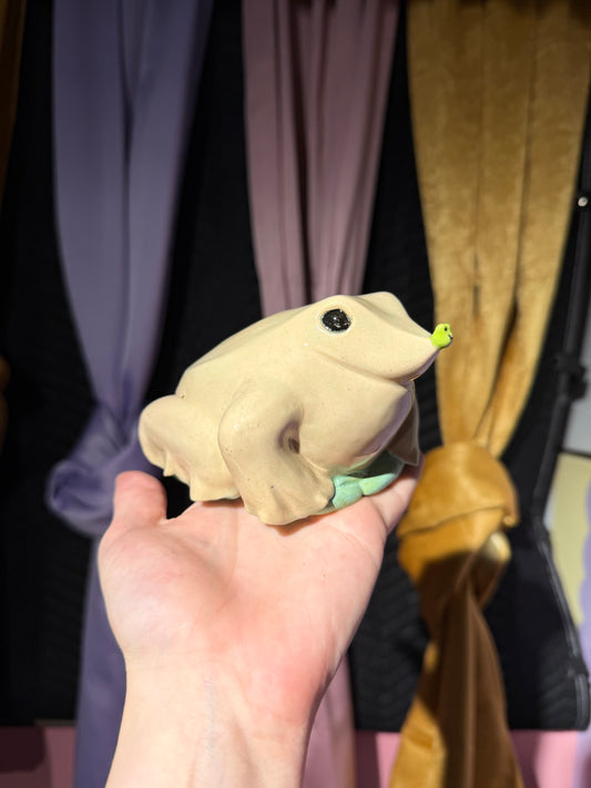 Zilch the Creepy Christmas Frog