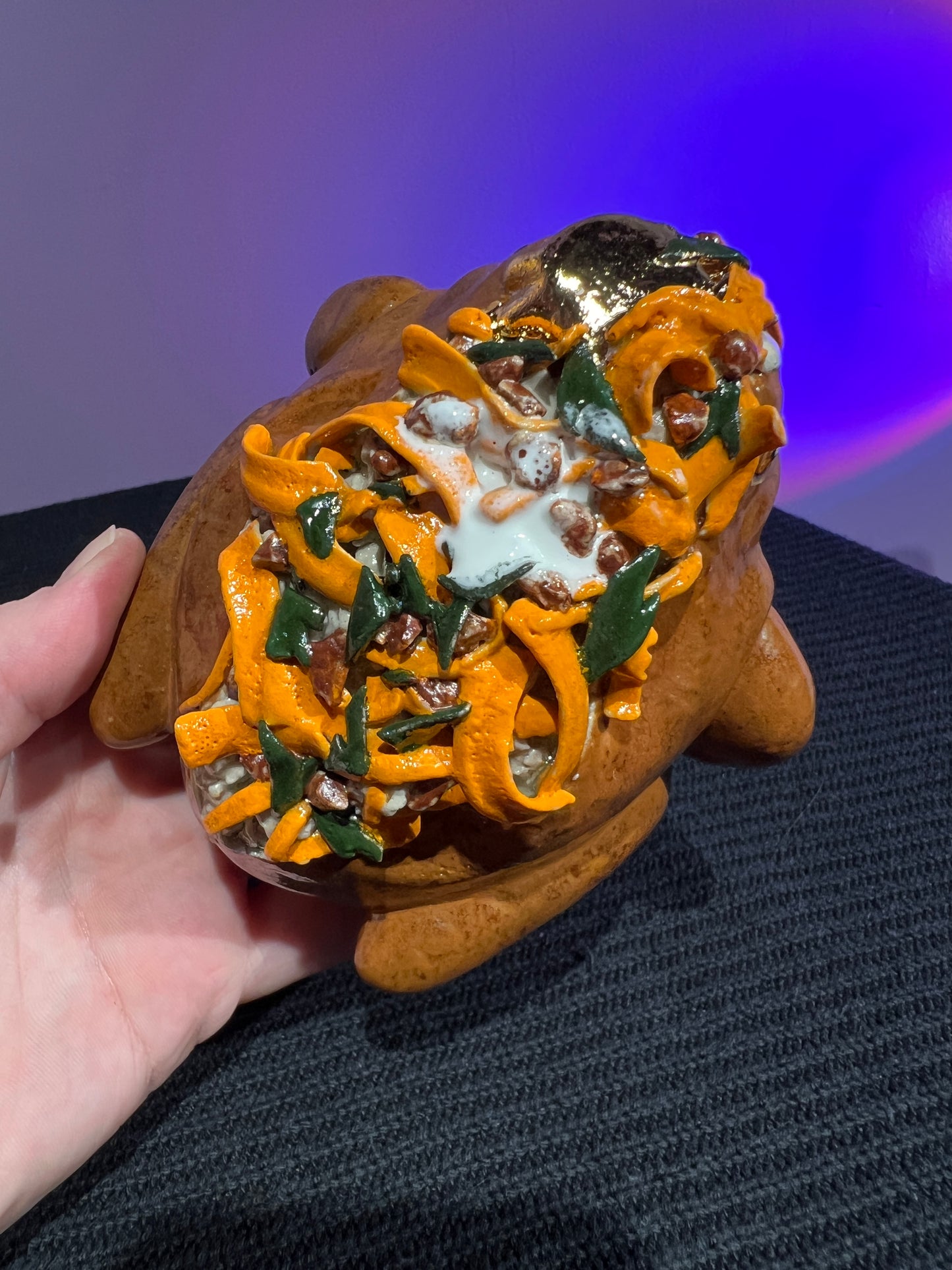 Tate the OG Loaded Potatoad with White Gold Dish