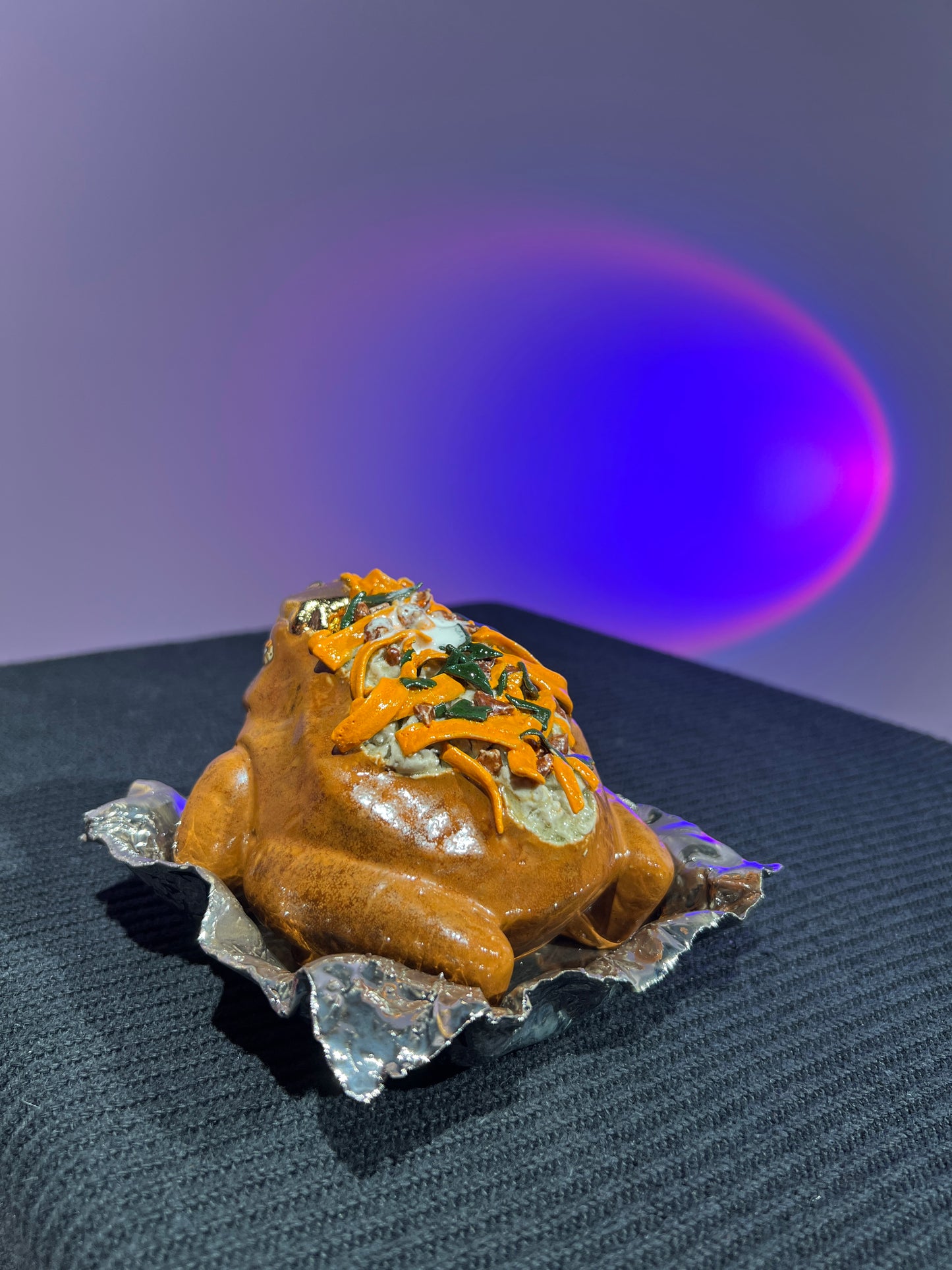 Tate the OG Loaded Potatoad with White Gold Dish