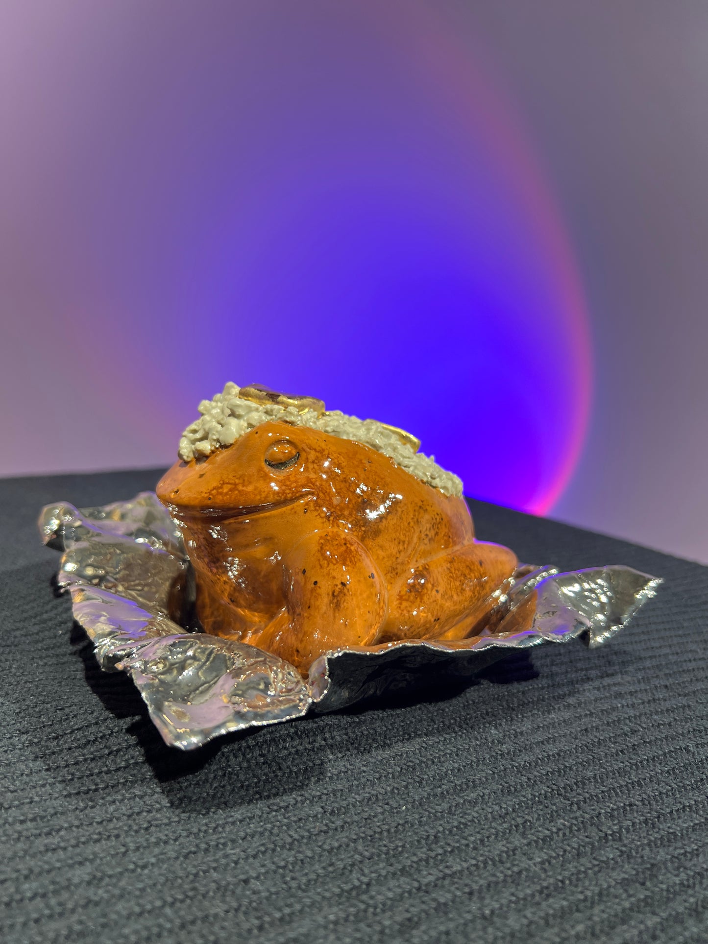 Mashley the Butter Only Potatoad with White Gold Dish