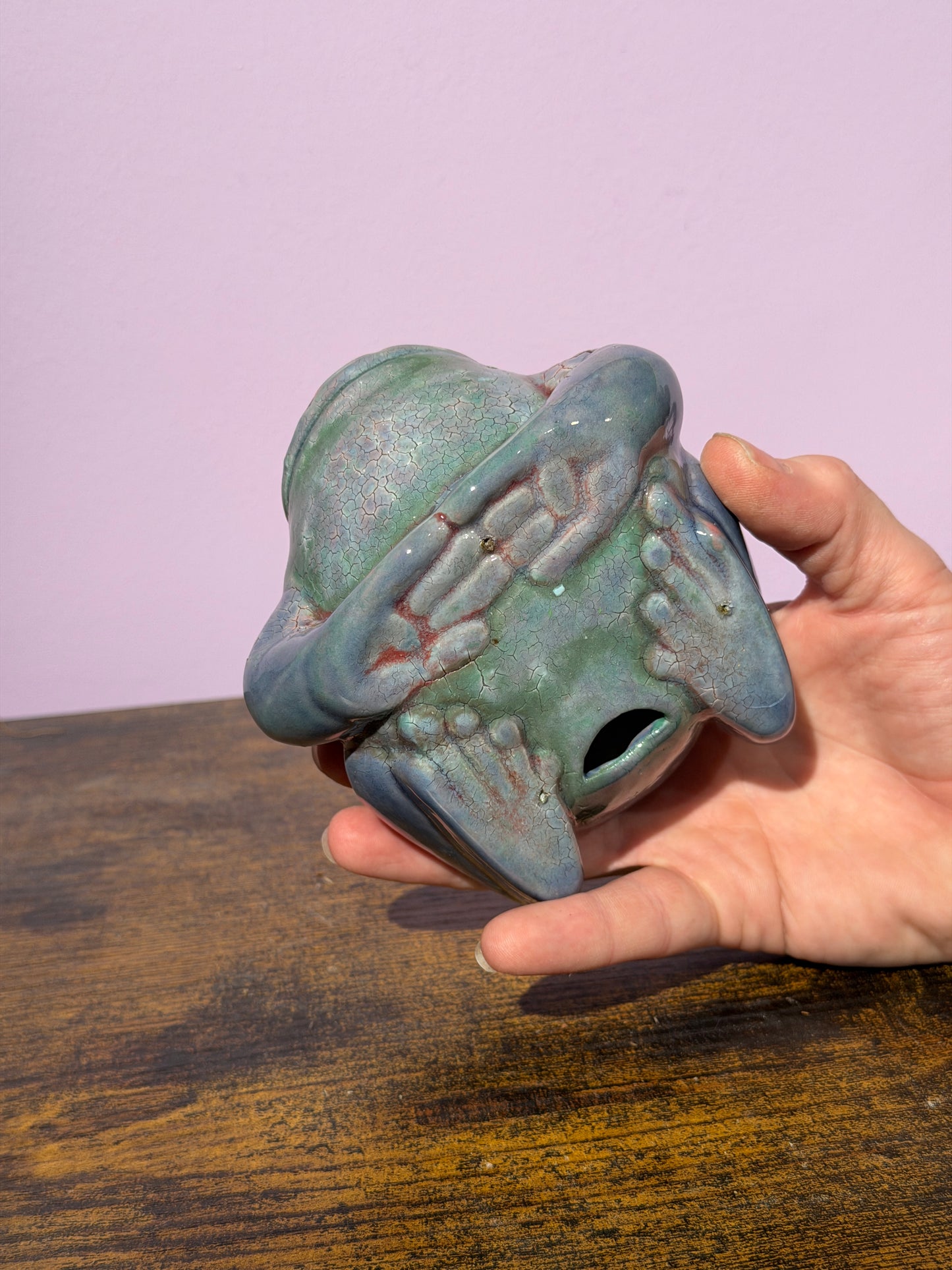 Thanos the Withering White's Tree Frog