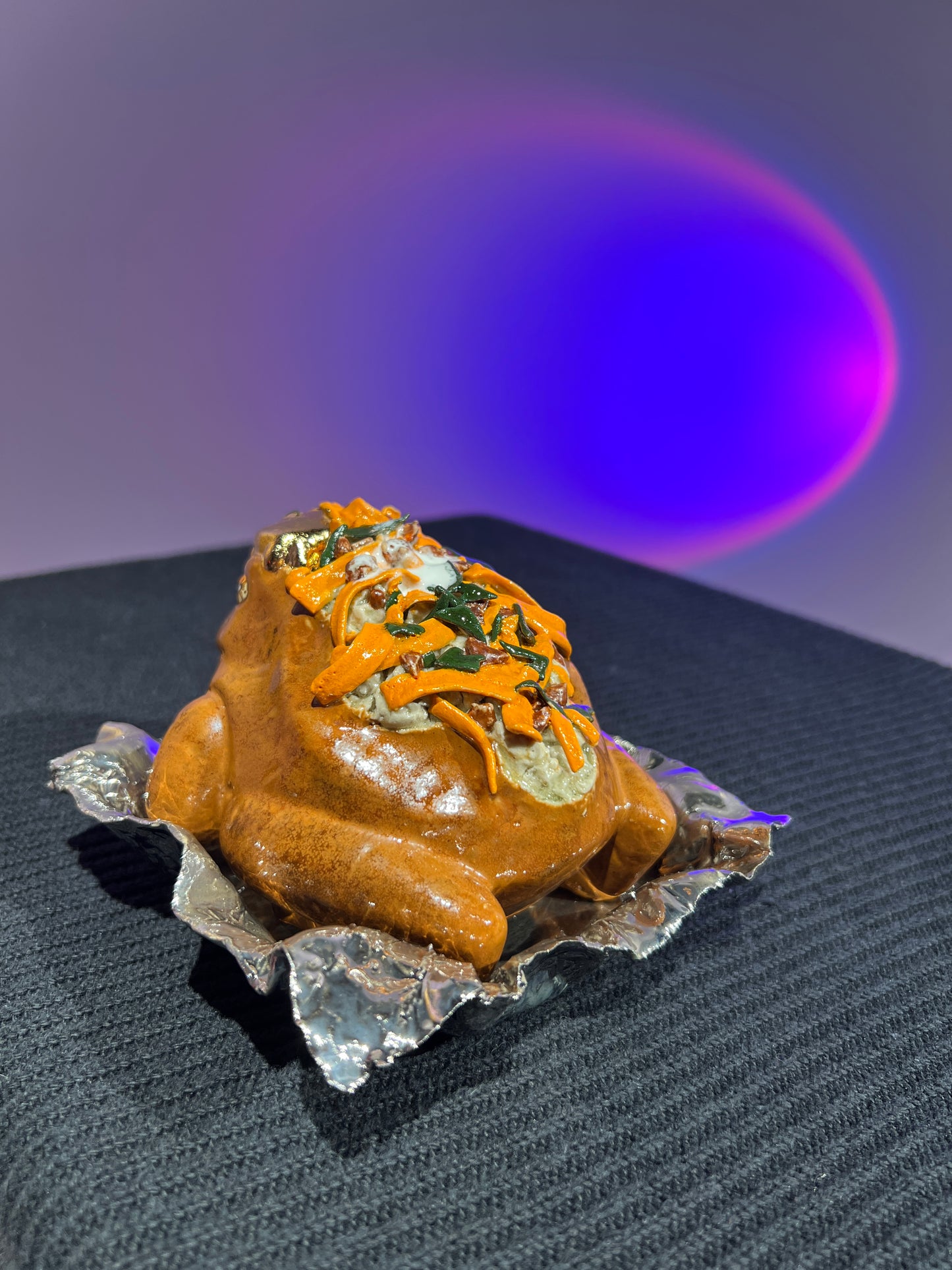 Tate the OG Loaded Potatoad with White Gold Dish