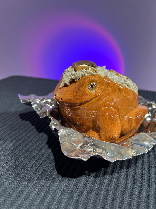 Chip the Butter Only Potatoad with White Gold Dish