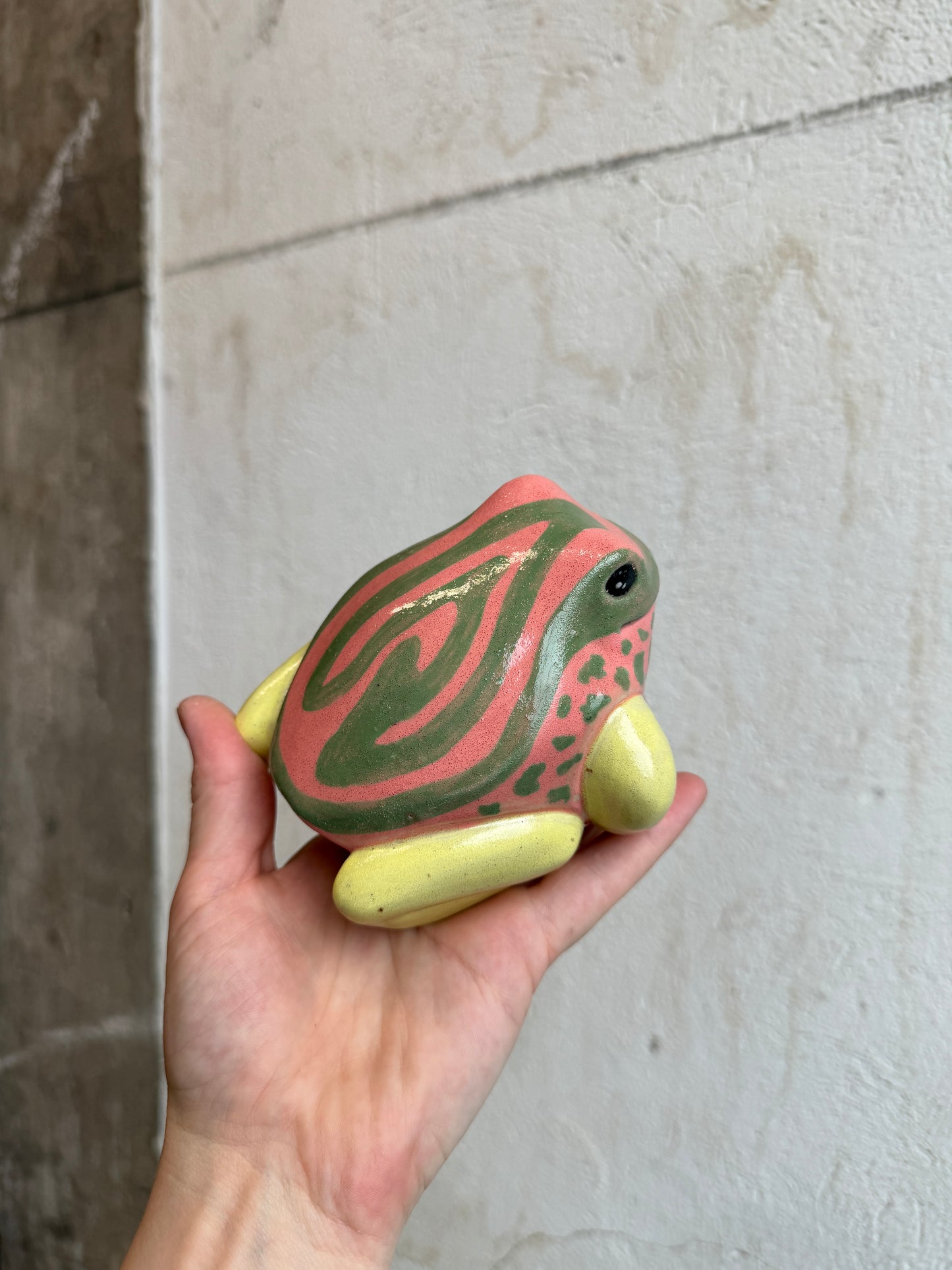 Georgia the Dyeing Dart Frog