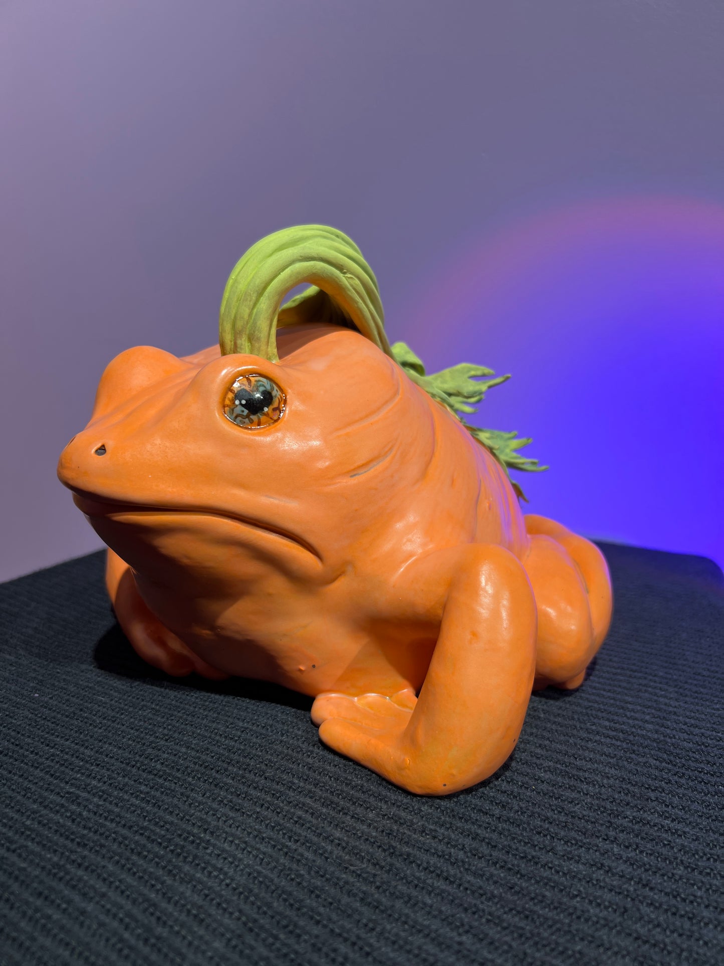 Carlee the Carrot Frog