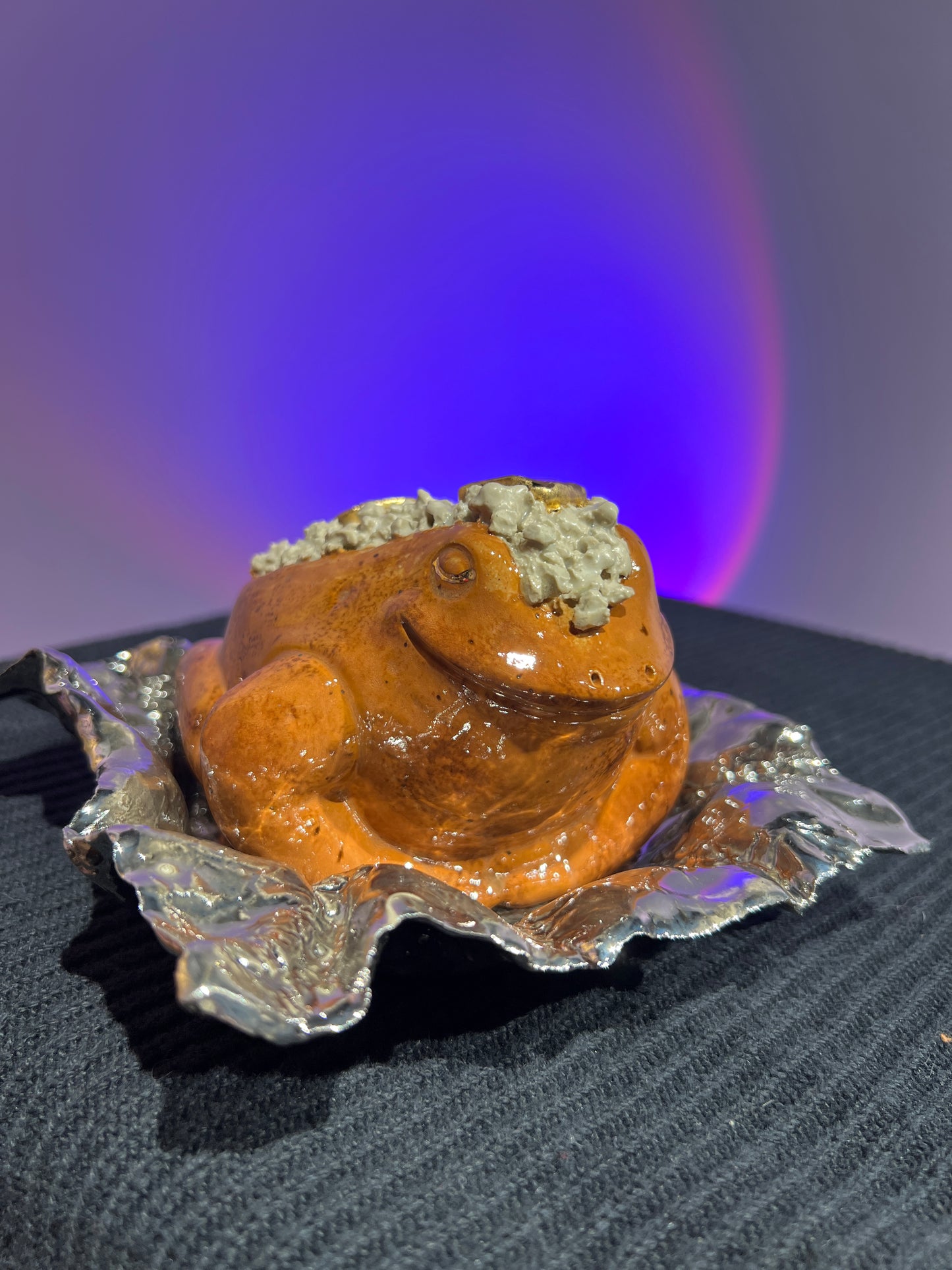 Mashley the Butter Only Potatoad with White Gold Dish