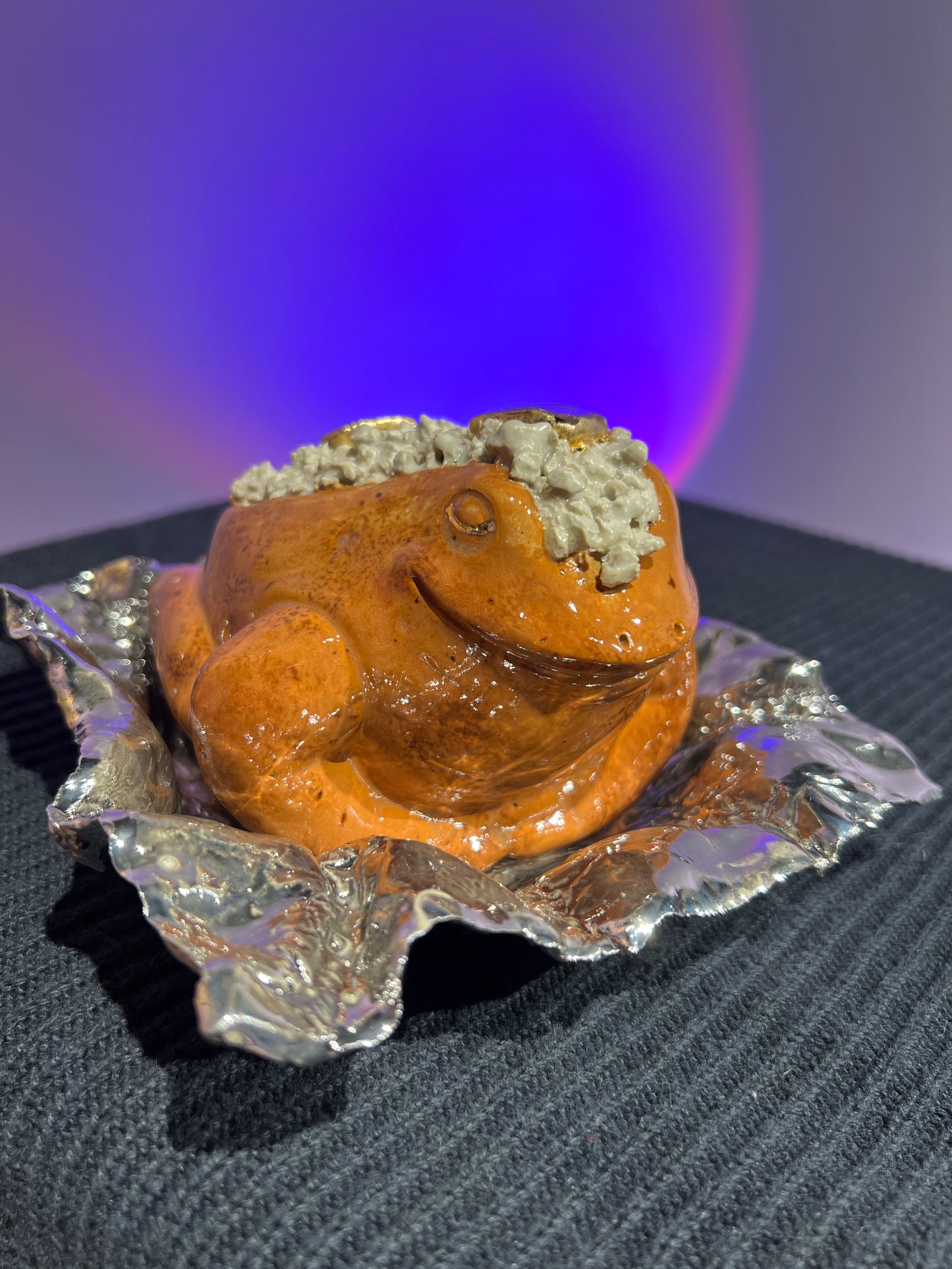 Mashley the Butter Only Potatoad with White Gold Dish