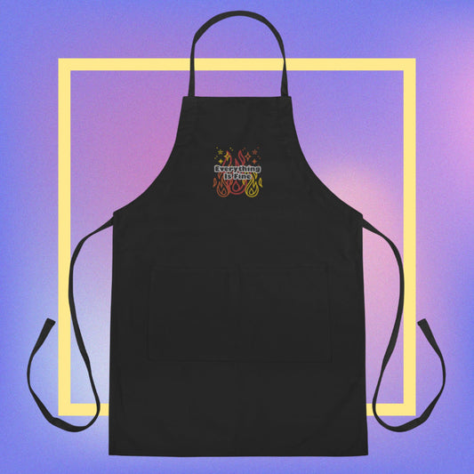 Everything Is Fine Apron